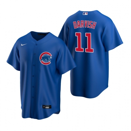 Mens Nike Chicago Cubs 11 Yu Darvish Royal Alternate Stitched Baseball Jersey Mens Nike Chicago Cubs 11 Yu Darvish Royal Alternate Stitched Baseball Jersey
