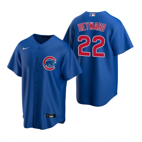 Mens Nike Chicago Cubs 22 Jason Heyward Royal Alternate Stitched Baseball Jerse Mens Nike Chicago Cubs 22 Jason Heyward Royal Alternate Stitched Baseball Jerse