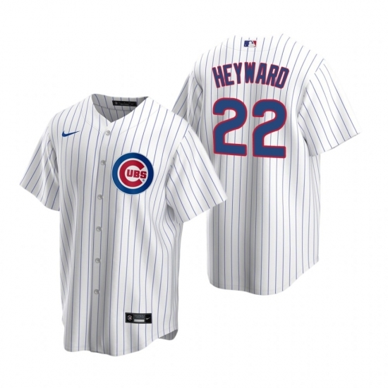 Mens Nike Chicago Cubs 22 Jason Heyward White Home Stitched Baseball Jerse Mens Nike Chicago Cubs 22 Jason Heyward White Home Stitched Baseball Jerse