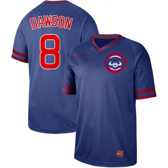 Mens Nike Chicago Cubs 8 Andre Dawson Royal Authentic Cooperstown Collection Stitched Baseball Jerse Mens Nike Chicago Cubs 8 Andre Dawson Royal Authentic Cooperstown Collection Stitched Baseball Jerse