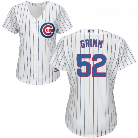Womens Majestic Chicago Cubs 52 Justin Grimm Authentic White Home Cool Base MLB Jersey Womens Majestic Chicago Cubs 52 Justin Grimm Authentic White Home Cool Base MLB Jersey