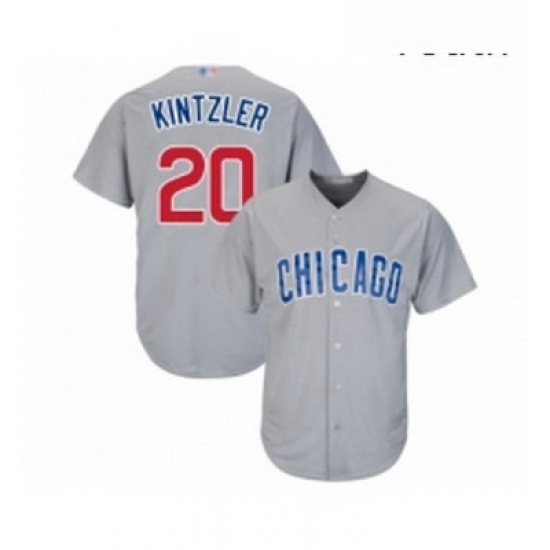 Youth Chicago Cubs 20 Brandon Kintzler Authentic Grey Road Cool Base Baseball Jersey Youth Chicago Cubs 20 Brandon Kintzler Authentic Grey Road Cool Base Baseball Jersey