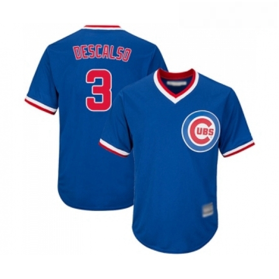 Youth Chicago Cubs 3 Daniel Descalso Authentic Royal Blue Cooperstown Cool Base Baseball Jersey Youth Chicago Cubs 3 Daniel Descalso Authentic Royal Blue Cooperstown Cool Base Baseball Jersey