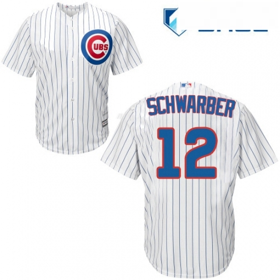 Youth Majestic Chicago Cubs 12 Kyle Schwarber Authentic White Home Cool Base MLB Jersey Youth Majestic Chicago Cubs 12 Kyle Schwarber Authentic White Home Cool Base MLB Jersey