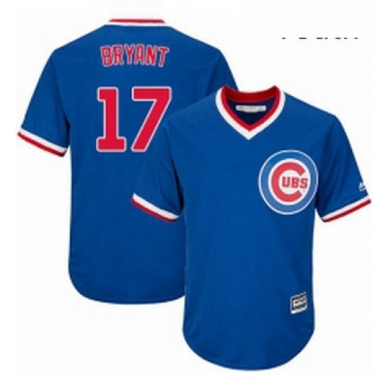 Youth Majestic Chicago Cubs 17 Kris Bryant Authentic Royal Blue Cooperstown Cool Base MLB Jersey Youth Majestic Chicago Cubs 17 Kris Bryant Authentic Royal Blue Cooperstown Cool Base MLB Jersey