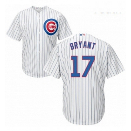 Youth Majestic Chicago Cubs 17 Kris Bryant Authentic White Home Cool Base MLB Jersey Youth Majestic Chicago Cubs 17 Kris Bryant Authentic White Home Cool Base MLB Jersey