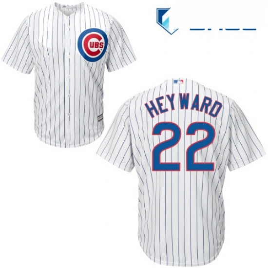 Youth Majestic Chicago Cubs 22 Jason Heyward Authentic White Home Cool Base MLB Jersey Youth Majestic Chicago Cubs 22 Jason Heyward Authentic White Home Cool Base MLB Jersey