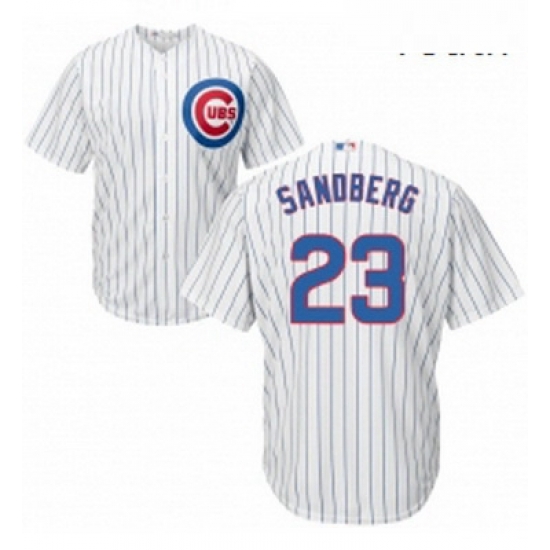 Youth Majestic Chicago Cubs 23 Ryne Sandberg Authentic White Home Cool Base MLB Jersey Youth Majestic Chicago Cubs 23 Ryne Sandberg Authentic White Home Cool Base MLB Jersey