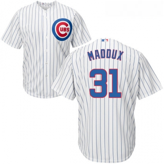 Youth Majestic Chicago Cubs 31 Greg Maddux Authentic White Home Cool Base MLB Jersey Youth Majestic Chicago Cubs 31 Greg Maddux Authentic White Home Cool Base MLB Jersey