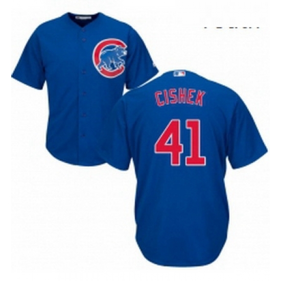 Youth Majestic Chicago Cubs 41 Steve Cishek Replica Royal Blue Alternate Cool Base MLB Jersey Youth Majestic Chicago Cubs 41 Steve Cishek Replica Royal Blue Alternate Cool Base MLB Jersey