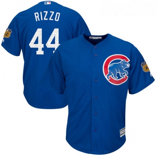 Youth Majestic Chicago Cubs 44 Anthony Rizzo Authentic Royal Blue 2017 Spring Training Cool Base MLB Jersey Youth Majestic Chicago Cubs 44 Anthony Rizzo Authentic Royal Blue 2017 Spring Training Cool Base MLB Jersey
