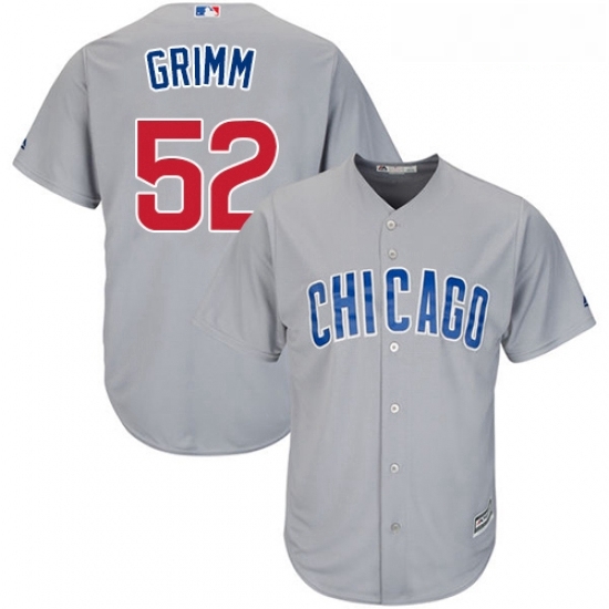 Youth Majestic Chicago Cubs 52 Justin Grimm Replica Grey Road Cool Base MLB Jersey Youth Majestic Chicago Cubs 52 Justin Grimm Replica Grey Road Cool Base MLB Jersey