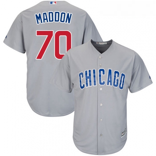 Youth Majestic Chicago Cubs 70 Joe Maddon Authentic Grey Road Cool Base MLB Jersey Youth Majestic Chicago Cubs 70 Joe Maddon Authentic Grey Road Cool Base MLB Jersey