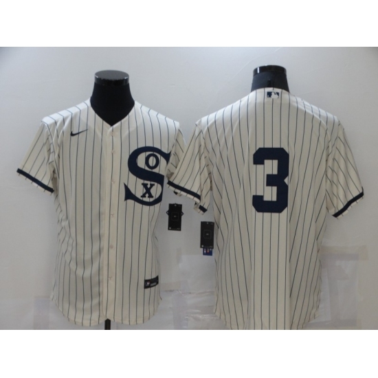 Men Chicago White Sox 3 Harold Baines Cream Elite 2021 Field of Dreams Jersey Men Chicago White Sox 3 Harold Baines Cream Elite 2021 Field of Dreams Jersey