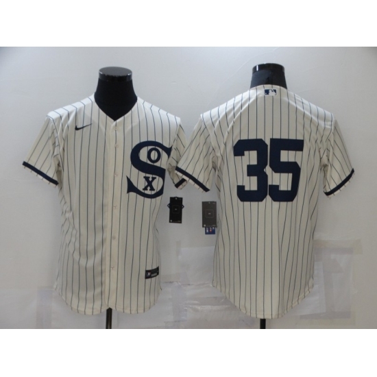 Men Chicago White Sox 35 Frank Thomas Cream Elite 2021 Field of Dreams Jersey Men Chicago White Sox 35 Frank Thomas Cream Elite 2021 Field of Dreams Jersey