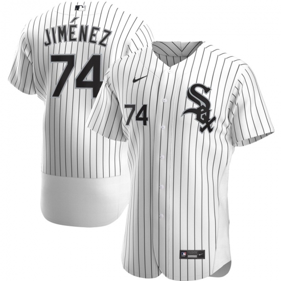 Men Chicago White Sox 74 Eloy Jimenez Men Nike White Home 2020 Flex Base Player MLB Jersey Men Chicago White Sox 74 Eloy Jimenez Men Nike White Home 2020 Flex Base Player MLB Jersey