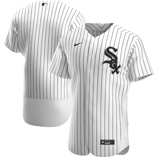 Men Chicago White Sox Men Nike White Home 2020 Flex Base Official Team MLB Jersey Men Chicago White Sox Men Nike White Home 2020 Flex Base Official Team MLB Jersey