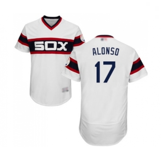 Mens Chicago White Sox 17 Yonder Alonso White Alternate Flex Base Authentic Collection Baseball Jersey Mens Chicago White Sox 17 Yonder Alonso White Alternate Flex Base Authentic Collection Baseball Jersey