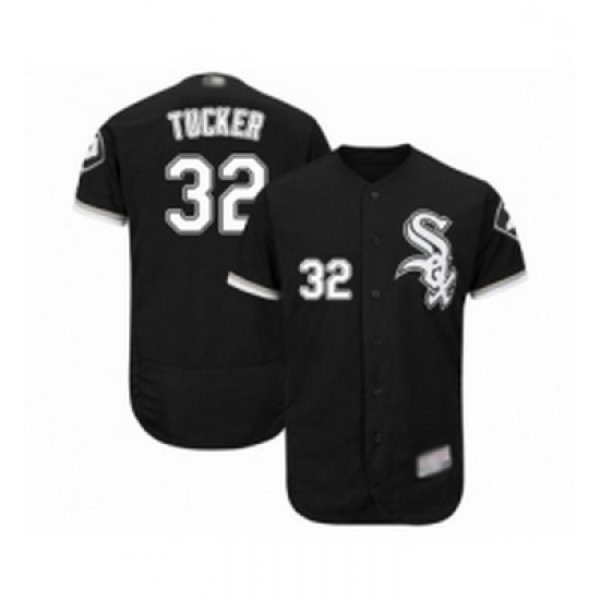 Mens Chicago White Sox 32 Preston Tucker Black Alternate Flex Base Authentic Collection Baseball Jersey Mens Chicago White Sox 32 Preston Tucker Black Alternate Flex Base Authentic Collection Baseball Jersey