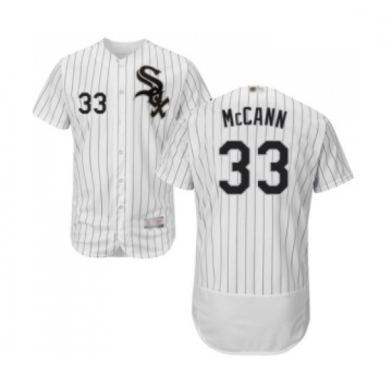 Mens Chicago White Sox 33 James McCann White Home Flex Base Authentic Collection Baseball Jersey Mens Chicago White Sox 33 James McCann White Home Flex Base Authentic Collection Baseball Jersey