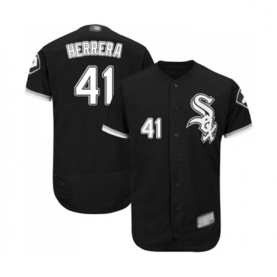 Mens Chicago White Sox 41 Kelvin Herrera Black Alternate Flex Base Authentic Collection Baseball Jersey Mens Chicago White Sox 41 Kelvin Herrera Black Alternate Flex Base Authentic Collection Baseball Jersey