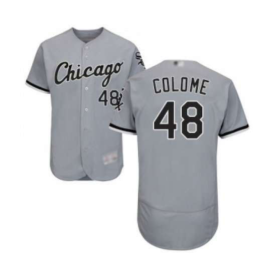 Mens Chicago White Sox 48 Alex Colome Grey Road Flex Base Authentic Collection Baseball Jersey Mens Chicago White Sox 48 Alex Colome Grey Road Flex Base Authentic Collection Baseball Jersey