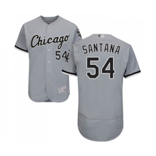 Mens Chicago White Sox 54 Ervin Santana Grey Road Flex Base Authentic Collection Baseball Jersey Mens Chicago White Sox 54 Ervin Santana Grey Road Flex Base Authentic Collection Baseball Jersey