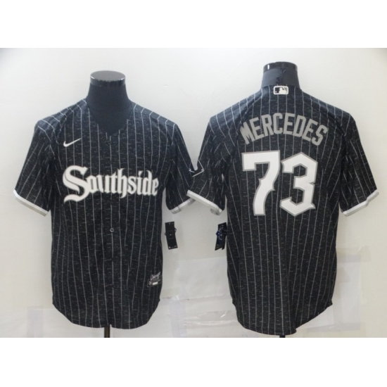 Men's Chicago White Sox #73 Yermin Mercedes Nike Black City Player Mlb Jersey Men's Chicago White Sox #73 Yermin Mercedes Nike Black City Player Mlb Jersey