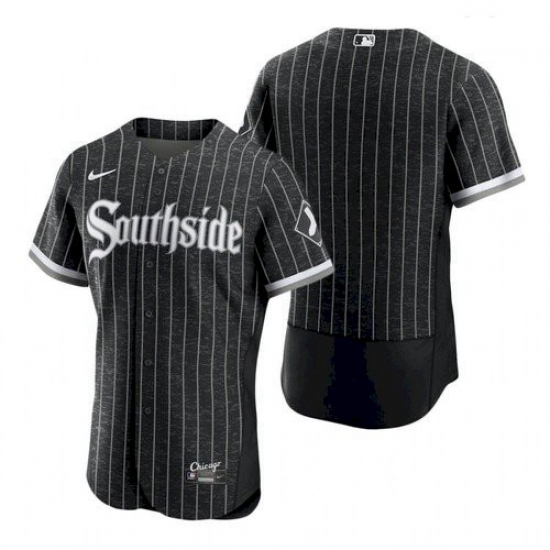 Men's Chicago White Sox Southside 2021 City Connect Blank Jersey Men's Chicago White Sox Southside 2021 City Connect Blank Jersey