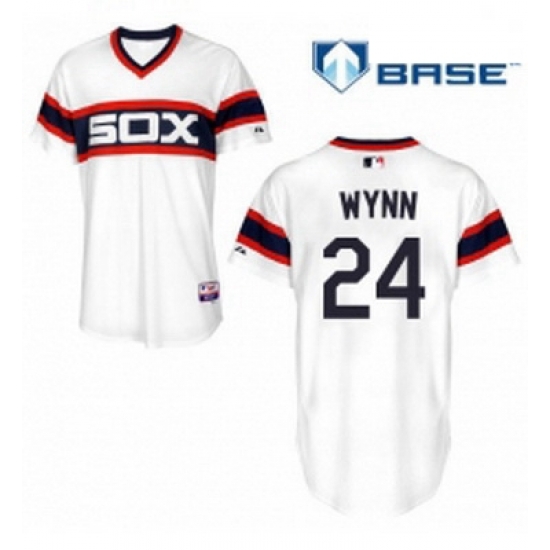 Mens Majestic Chicago White Sox 24 Early Wynn White Alternate Flex Base Authentic Collection MLB Jersey Mens Majestic Chicago White Sox 24 Early Wynn White Alternate Flex Base Authentic Collection MLB Jersey