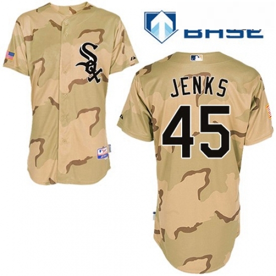 Mens Majestic Chicago White Sox 45 Bobby Jenks Replica Camouflage Cool Base MLB Jersey Mens Majestic Chicago White Sox 45 Bobby Jenks Replica Camouflage Cool Base MLB Jersey
