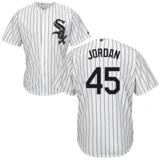 Mens Majestic Chicago White Sox 45 Michael Jordan White Home Flex Base Authentic Collection MLB Jersey Mens Majestic Chicago White Sox 45 Michael Jordan White Home Flex Base Authentic Collection MLB Jersey