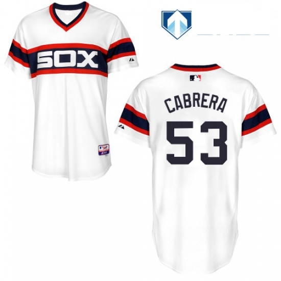 Mens Majestic Chicago White Sox 53 Melky Cabrera White Alternate Flex Base Authentic Collection MLB Jersey Mens Majestic Chicago White Sox 53 Melky Cabrera White Alternate Flex Base Authentic Collection MLB Jersey