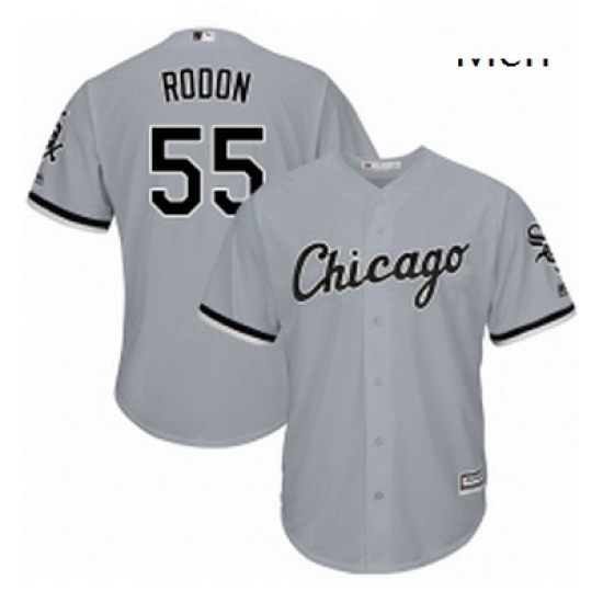 Mens Majestic Chicago White Sox 55 Carlos Rodon Replica Grey Road Cool Base MLB Jersey Mens Majestic Chicago White Sox 55 Carlos Rodon Replica Grey Road Cool Base MLB Jersey