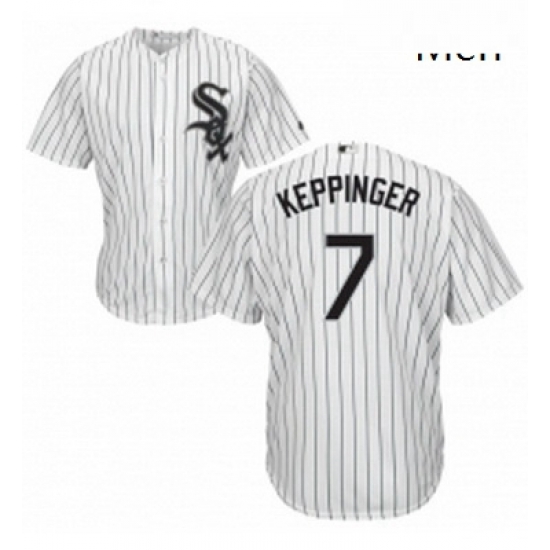 Mens Majestic Chicago White Sox 7 Jeff Keppinger Replica White Home Cool Base MLB Jersey Mens Majestic Chicago White Sox 7 Jeff Keppinger Replica White Home Cool Base MLB Jersey