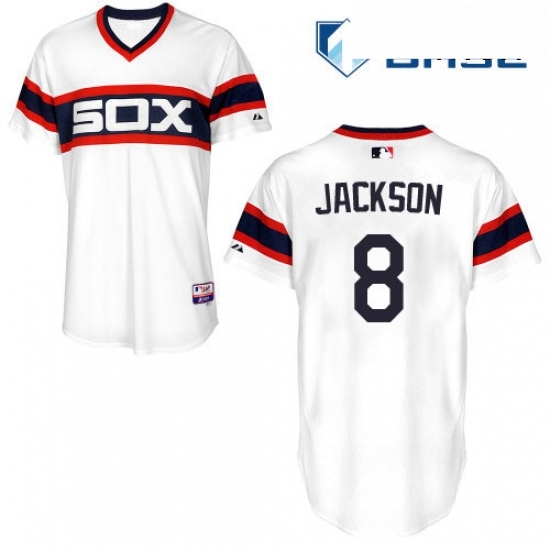 Mens Majestic Chicago White Sox 8 Bo Jackson Replica White 2013 Alternate Home Cool Base MLB Jersey Mens Majestic Chicago White Sox 8 Bo Jackson Replica White 2013 Alternate Home Cool Base MLB Jersey