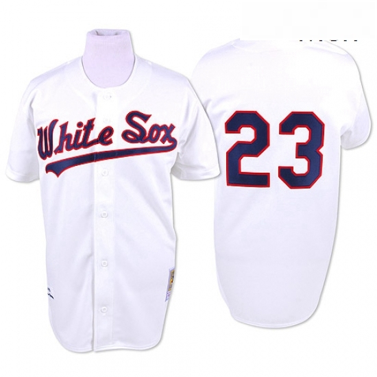 Mens Mitchell and Ness Chicago White Sox 23 Robin Ventura Authentic White Throwback MLB Jersey Mens Mitchell and Ness Chicago White Sox 23 Robin Ventura Authentic White Throwback MLB Jersey