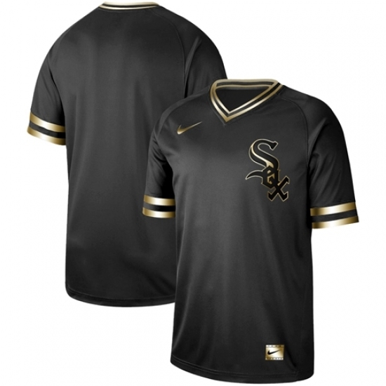 Mens Nike Chicago White Sox Blank Black Gold Authentic Stitched Baseball Jersey Mens Nike Chicago White Sox Blank Black Gold Authentic Stitched Baseball Jersey