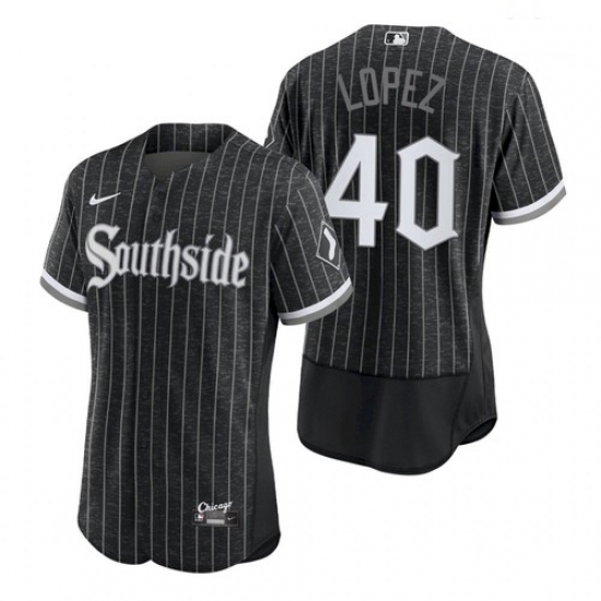 Men's White Sox Southside Reynaldo Lopez City Connect Authentic Jersey Men's White Sox Southside Reynaldo Lopez City Connect Authentic Jersey