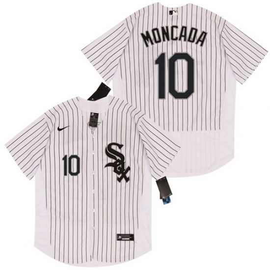 White Sox 10 Yoan Moncada White 2020 Nike Flexbase Jersey White Sox 10 Yoan Moncada White 2020 Nike Flexbase Jersey