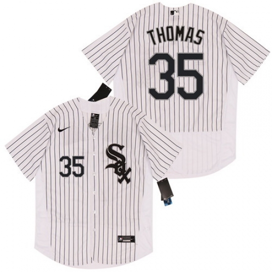 White Sox 35 Frank Thomas White 2020 Nike Flexbase Jersey White Sox 35 Frank Thomas White 2020 Nike Flexbase Jersey