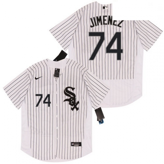 White Sox 74 Eloy Jimenez White 2020 Nike Flexbase Jersey White Sox 74 Eloy Jimenez White 2020 Nike Flexbase Jersey
