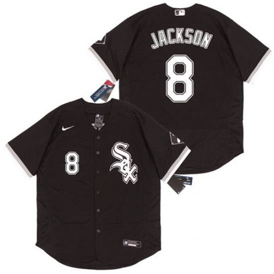 White Sox 8 Bo Jackson Black 2020 Nike Flexbase Jersey White Sox 8 Bo Jackson Black 2020 Nike Flexbase Jersey