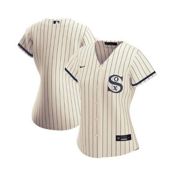 Women Chicago White Sox Blank 2021 Cream Navy Name 26Number Field Of Dreams Cool Base Stitched Jersey Women Chicago White Sox Blank 2021 Cream Navy Name 26Number Field Of Dreams Cool Base Stitched Jersey