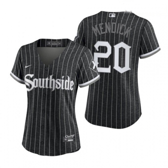 Women Chicago White Sox Southside Danny Mendick City Connect Replica Jersey Women Chicago White Sox Southside Danny Mendick City Connect Replica Jersey