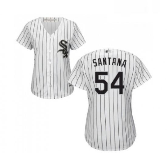 Womens Chicago White Sox 54 Ervin Santana Replica White Home Cool Base Baseball Jersey Womens Chicago White Sox 54 Ervin Santana Replica White Home Cool Base Baseball Jersey