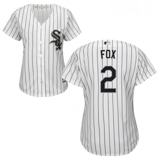 Womens Majestic Chicago White Sox 2 Nellie Fox Replica White Home Cool Base MLB Jersey Womens Majestic Chicago White Sox 2 Nellie Fox Replica White Home Cool Base MLB Jersey