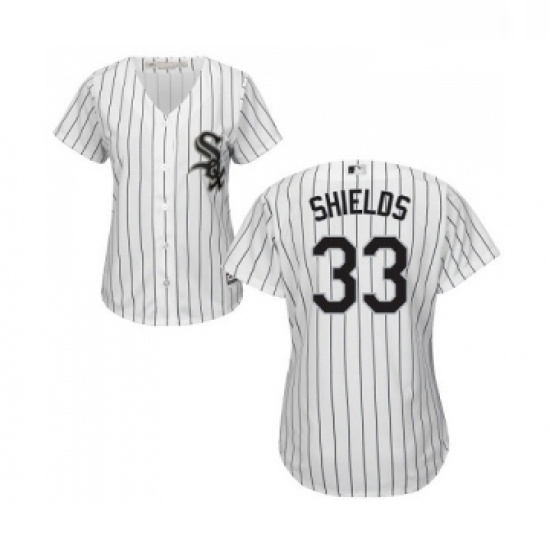 Womens Majestic Chicago White Sox 33 James Shields Replica White Home Cool Base MLB Jerseys Womens Majestic Chicago White Sox 33 James Shields Replica White Home Cool Base MLB Jerseys