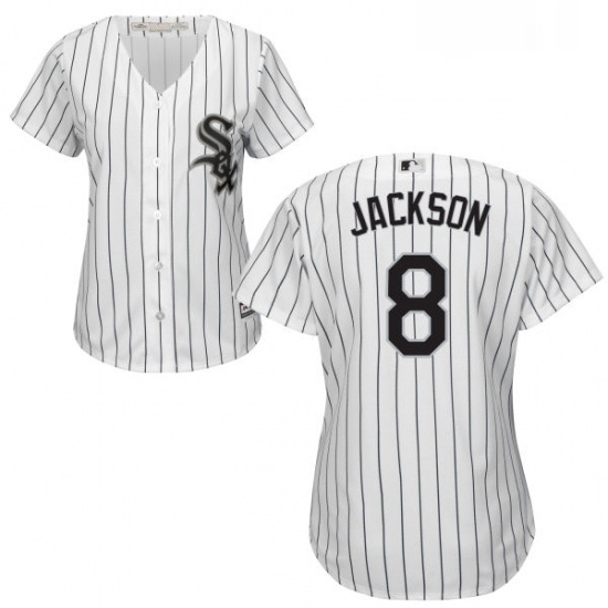 Womens Majestic Chicago White Sox 8 Bo Jackson Replica White Home Cool Base MLB Jersey Womens Majestic Chicago White Sox 8 Bo Jackson Replica White Home Cool Base MLB Jersey