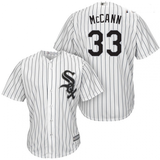 White Sox #33 James McCann White 28Black Strip Home Cool Base Stitched Youth Baseball Jersey White Sox #33 James McCann White 28Black Strip Home Cool Base Stitched Youth Baseball Jersey